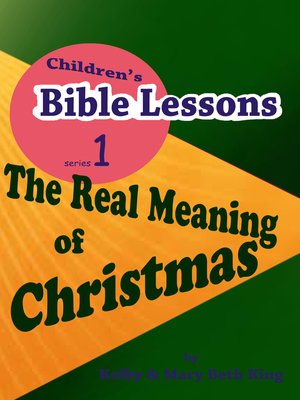 cover image of Children's Bible Lessons